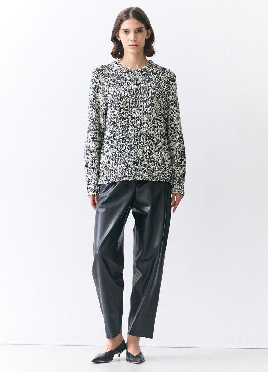 質感花紗針織衫